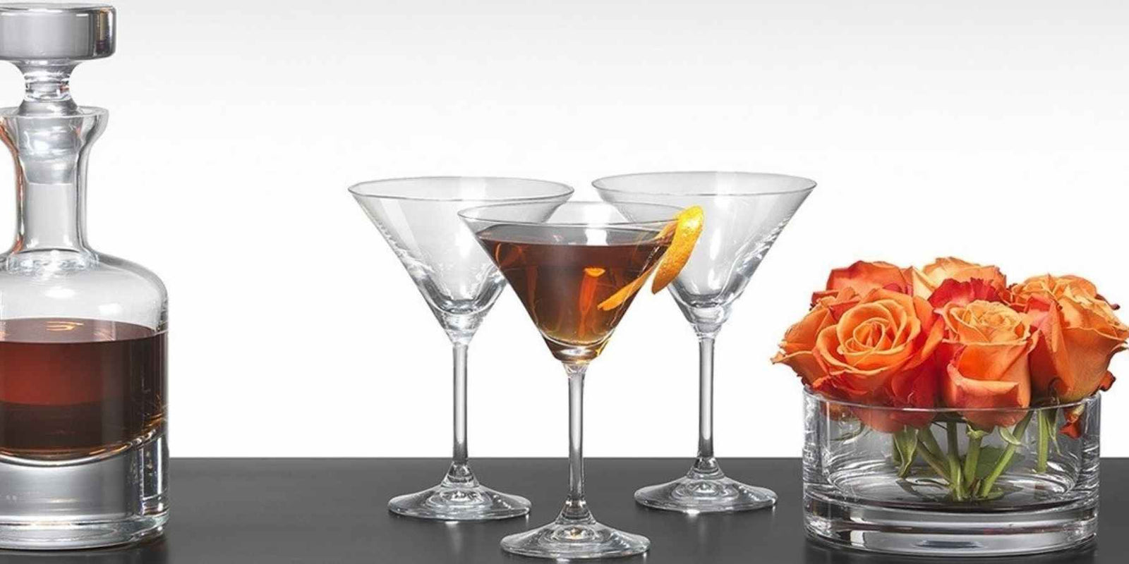 Crystal Tableware, Vases, Glasses, Centerpieces and more,