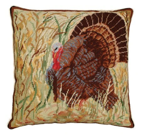Wild Turkey Decorative Pillow