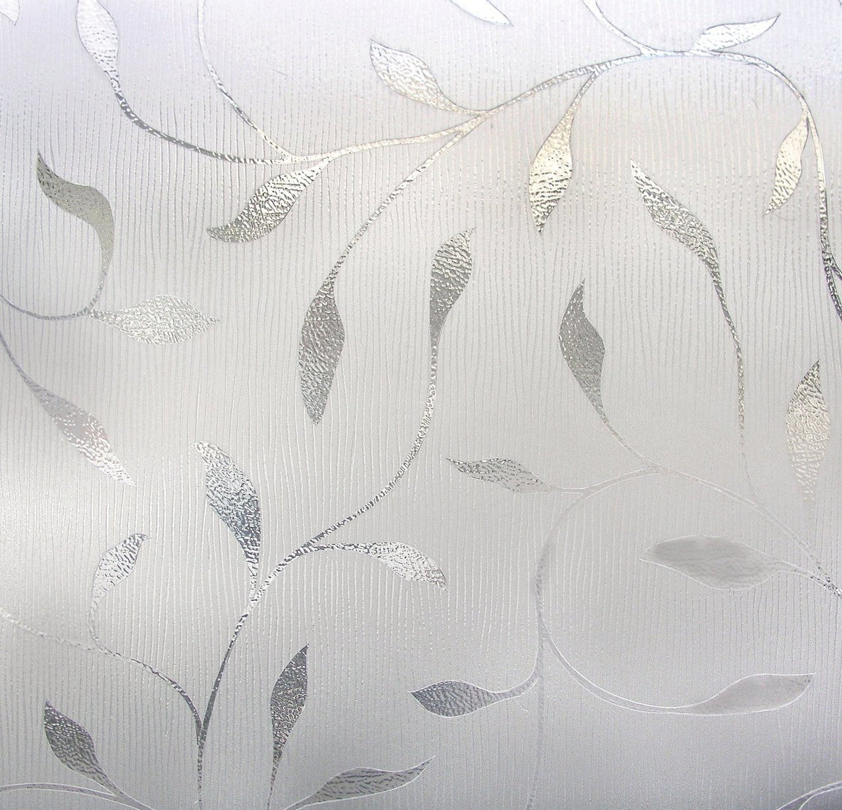 Etched Leaf Sidelight Textured Window Film 12&quot; x 83&quot;