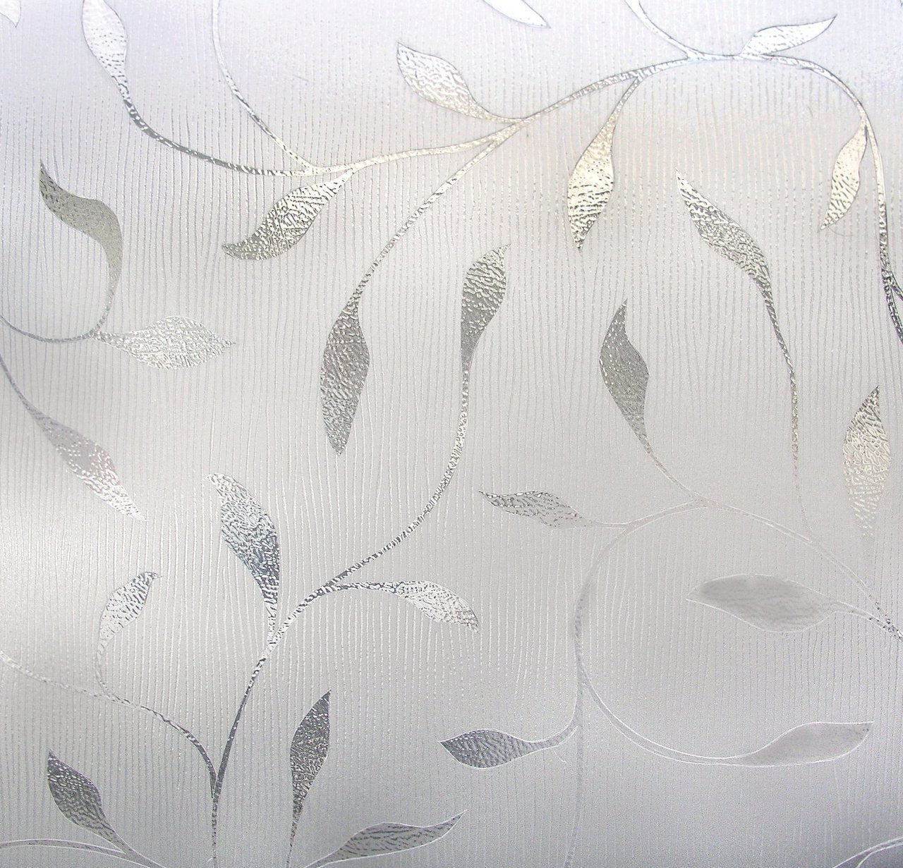 Etched Leaf Sidelight Textured Window Film 12" x 83"