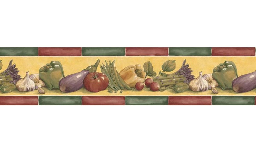 Vegetables B76661 Wallpaper Border