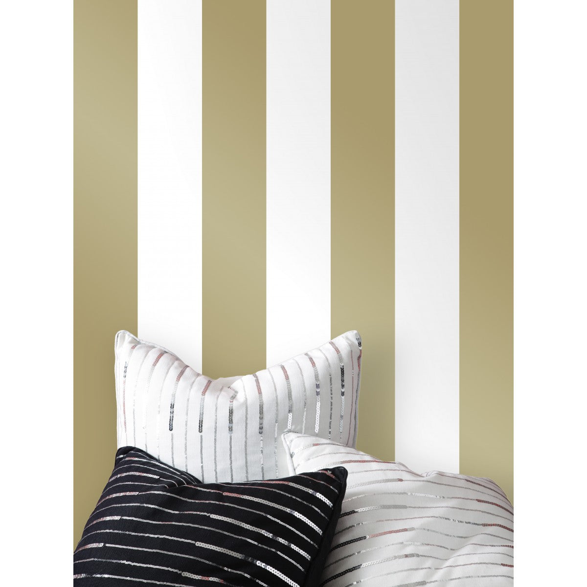Gold Self-Adhesive Wallpaper Mini Stripe ST601