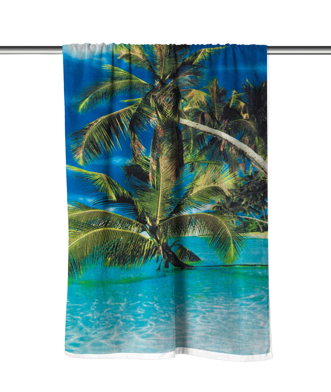Amazing Paradise Velour Beach Towel