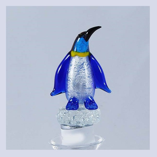 Blue Penguin Hand Crafted Bottle Stopper