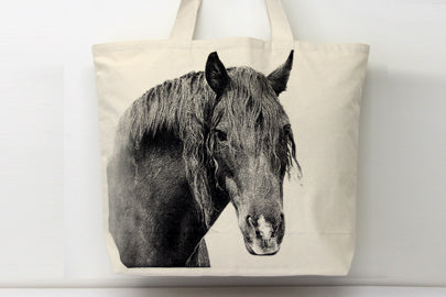 Horse 2 Tote Bag Large