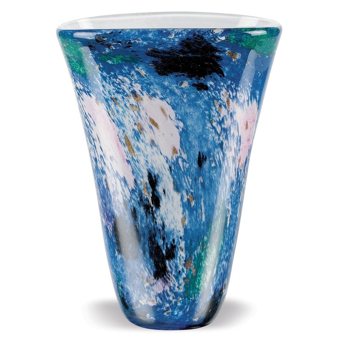Monet  Art Glass Vase