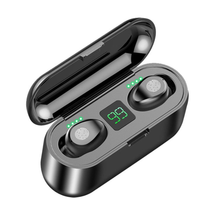 New Arrival Bluetooth 5.0 Led Touch Control Wireless Earphones