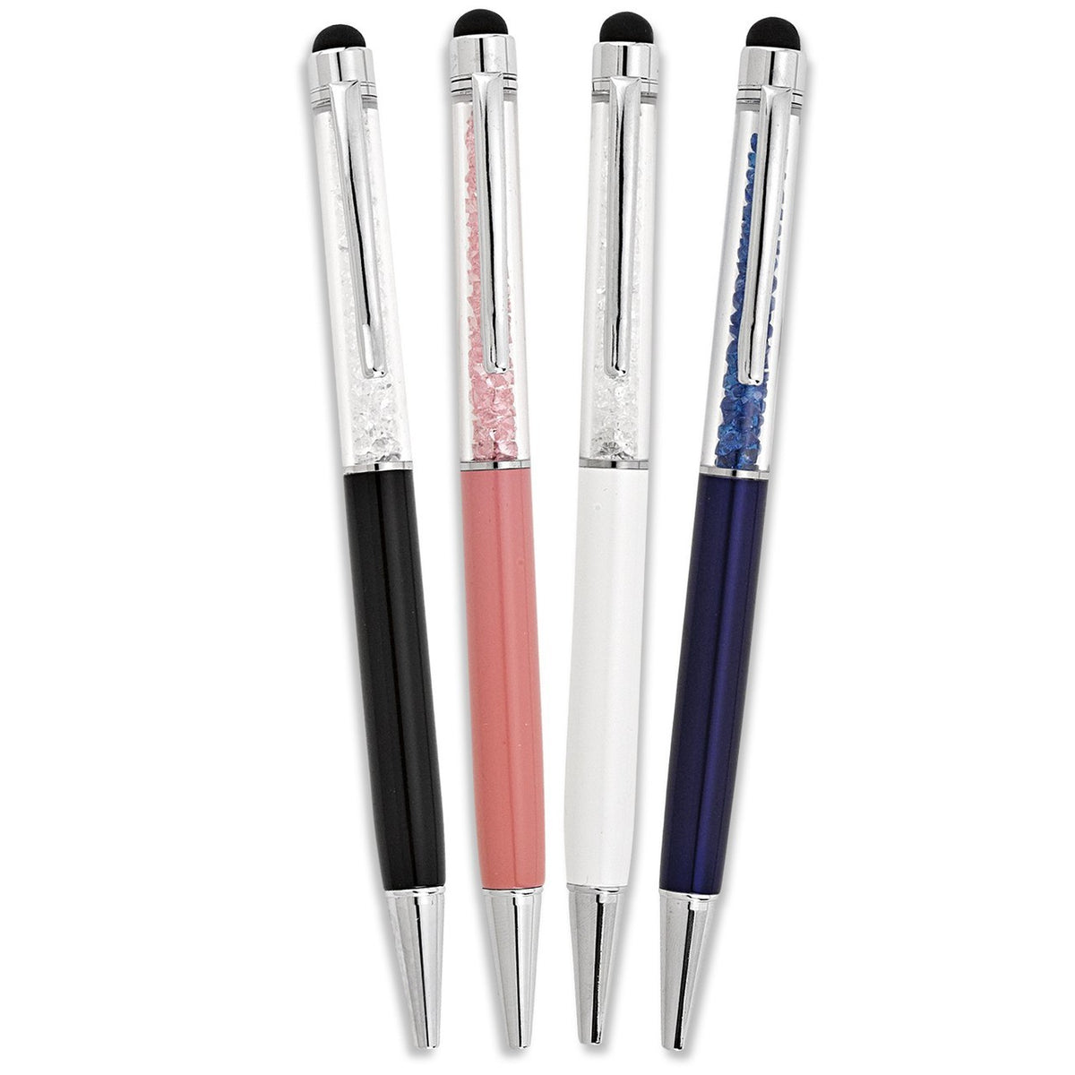 Crystalized Pen Stylus Set 4 pc with 2 In kRefills