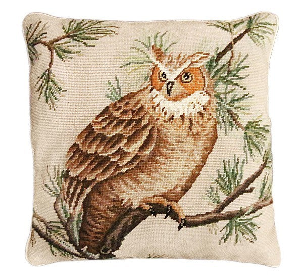 Barn Owl Decorative Pillow