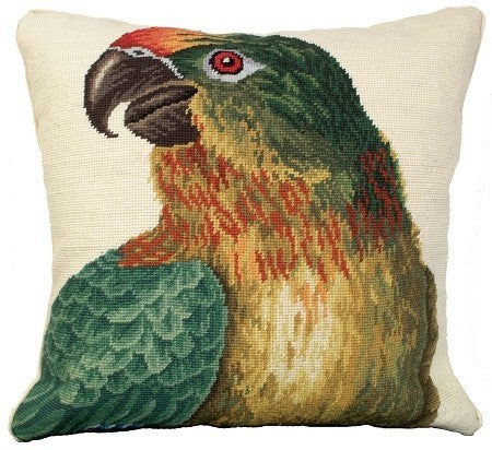 Parrot Looking Left Decorative Pillow