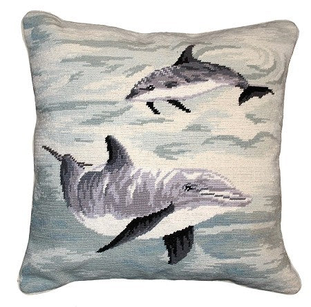 Dolphins Decorative Pillow