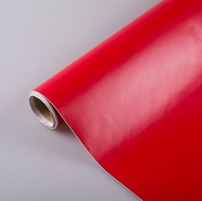 Solid Red Self-Adhesive Contact Paper 33FT