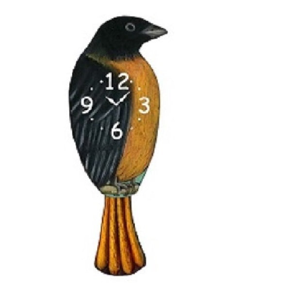 American Robin Pendulum Wall Clock