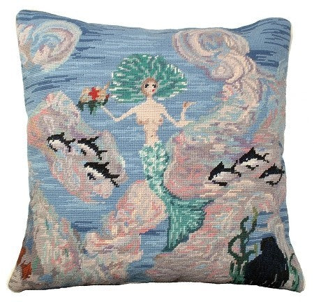 Mermaid 2 Decorative Pillow