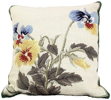 Pansies Decorative Pillow