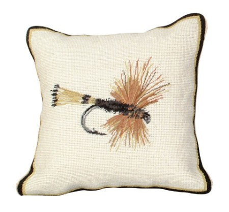 Yellow Fly Decorative Pillow