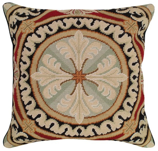 Neogothic 18x18 Needlepoint Pillow NCU-43