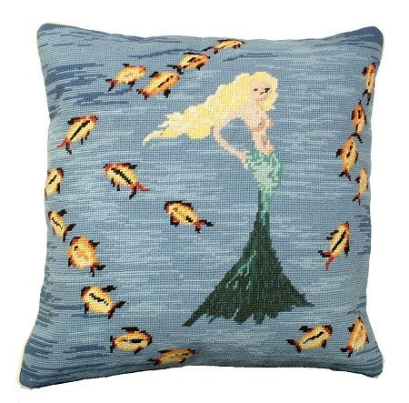 Mermaid 3 Decorative Pillow