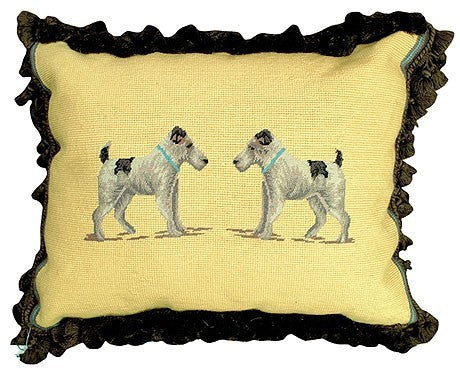 Terrier Decorative Pillow