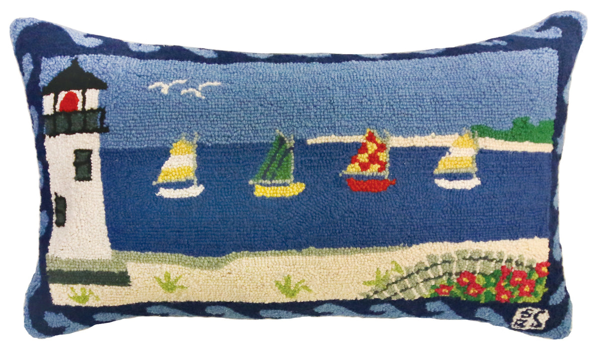Beacon Hooked Pillow 16&quot;x28&quot;