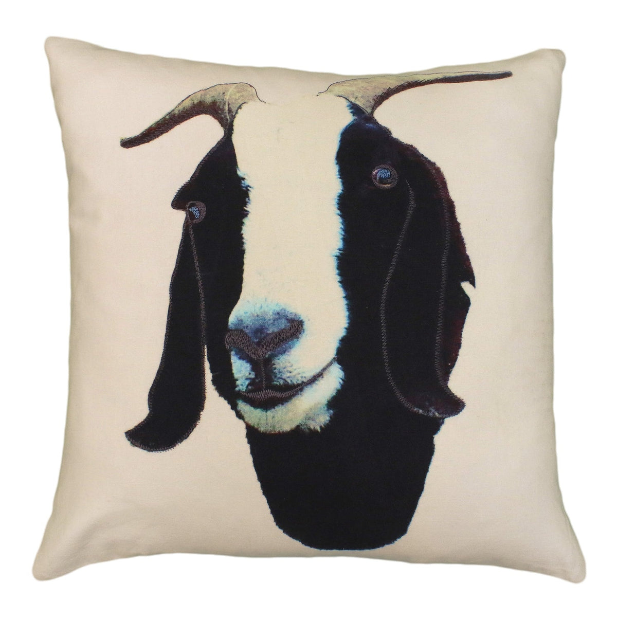 Carl (Goat) 20&quot;x20&quot; Printed Pillow