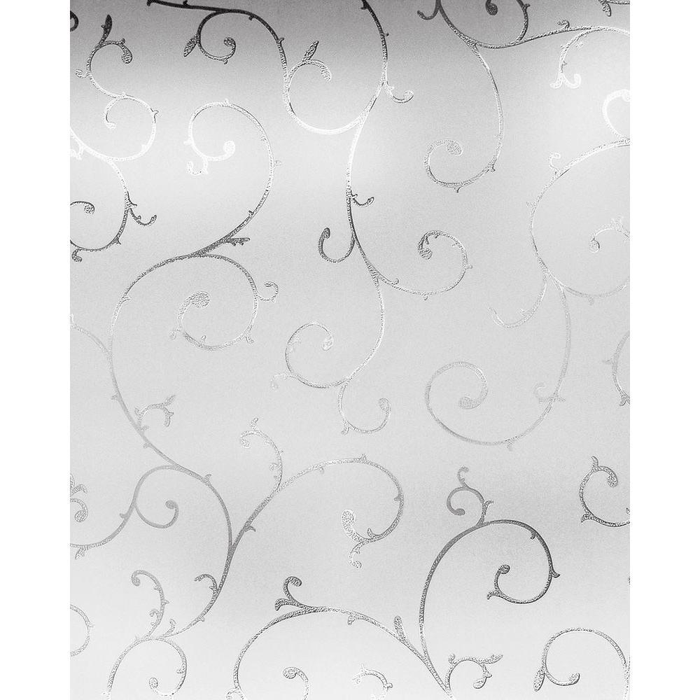 Etched Lace Textured Window Film