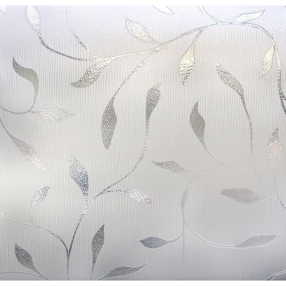 Etched Leaf Textured Window Film