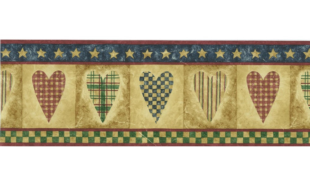 Hearts NC76768 Wallpaper Border