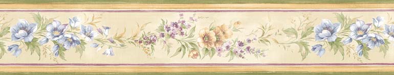 Floral PP76561 Wallpaper Border