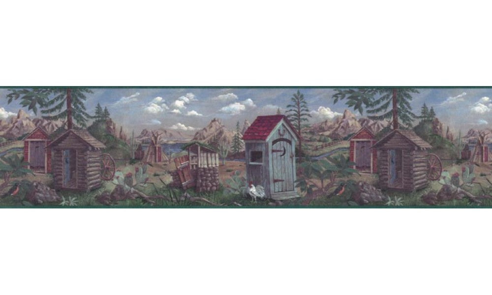 Country B103552 Wallpaper Border