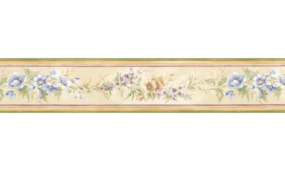 Floral B76561 Wallpaper Border