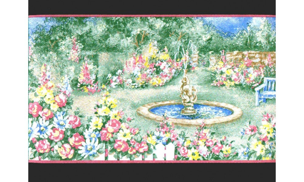Floral b864211 Wallpaper Border
