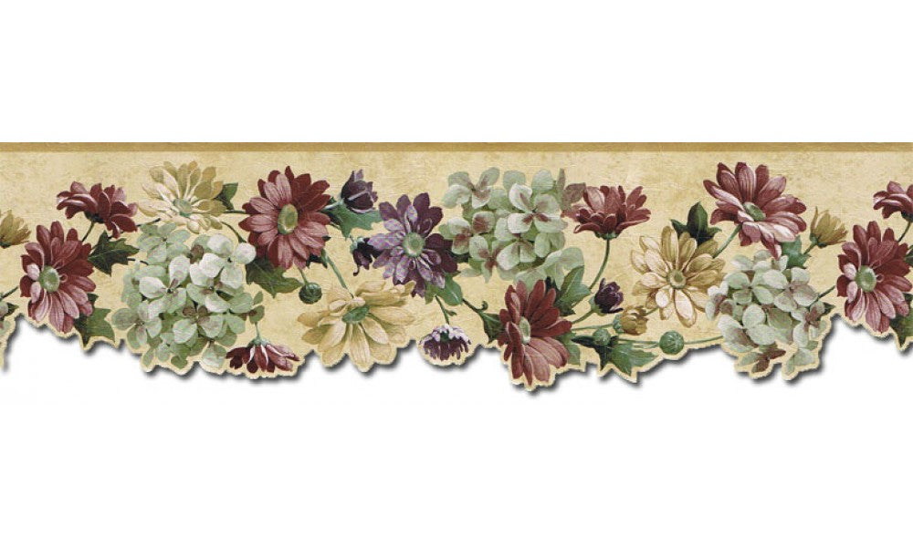 Floral b75751 Wallpaper Border