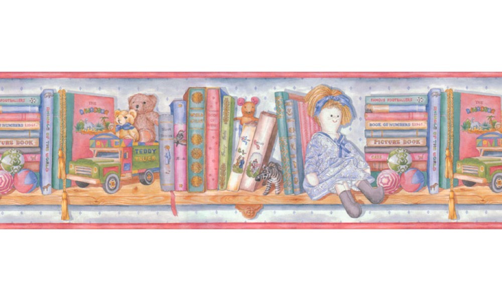 Books B8191MX Wallpaper Border