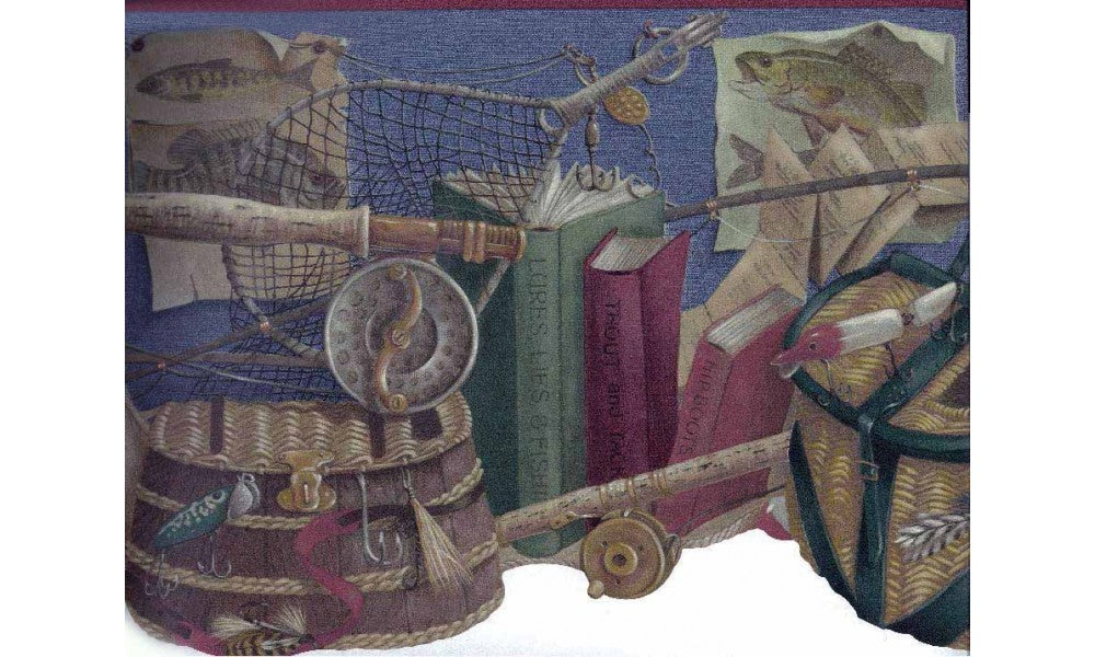 Fishing learning things RST2531 Wallpaper Border