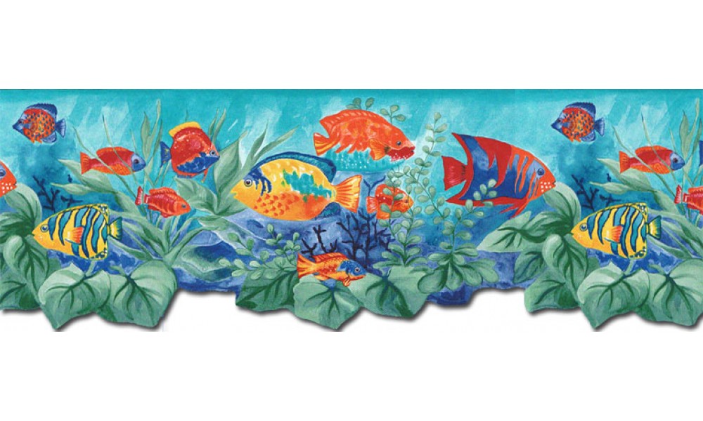 Aquarium BH88023B Wallpaper Border