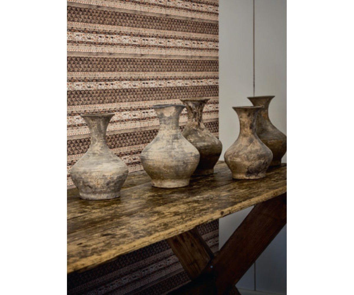 Beige Woven 46800 Wallpaper