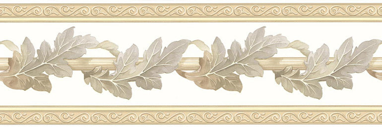 Classic Leaves FX73816 Wallpaper Border