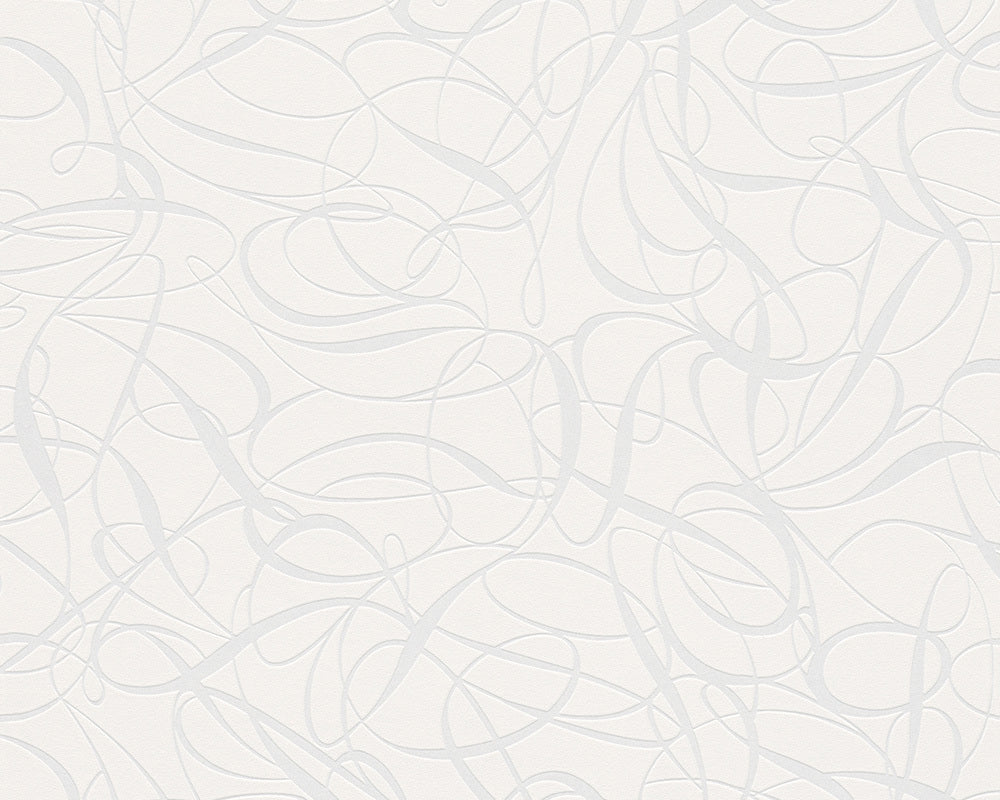 Metallic White Black & White 3 132055 Wallpaper