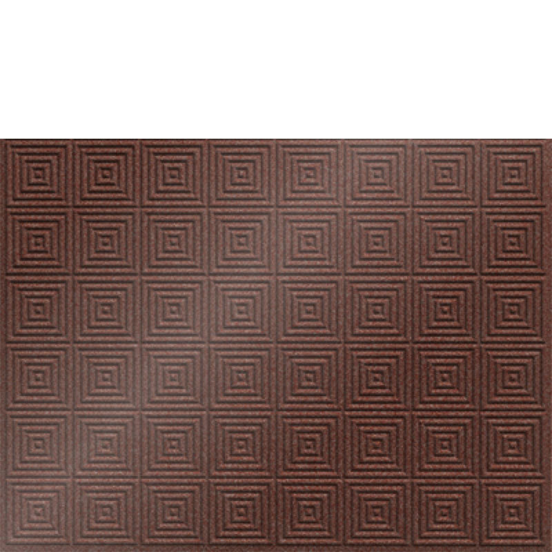 Backsplash Tile Mini Quadro Argent Copper