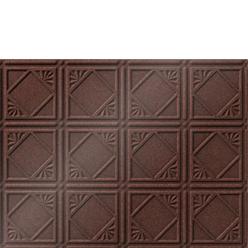 Backsplash Tile Charleston Argent Copper