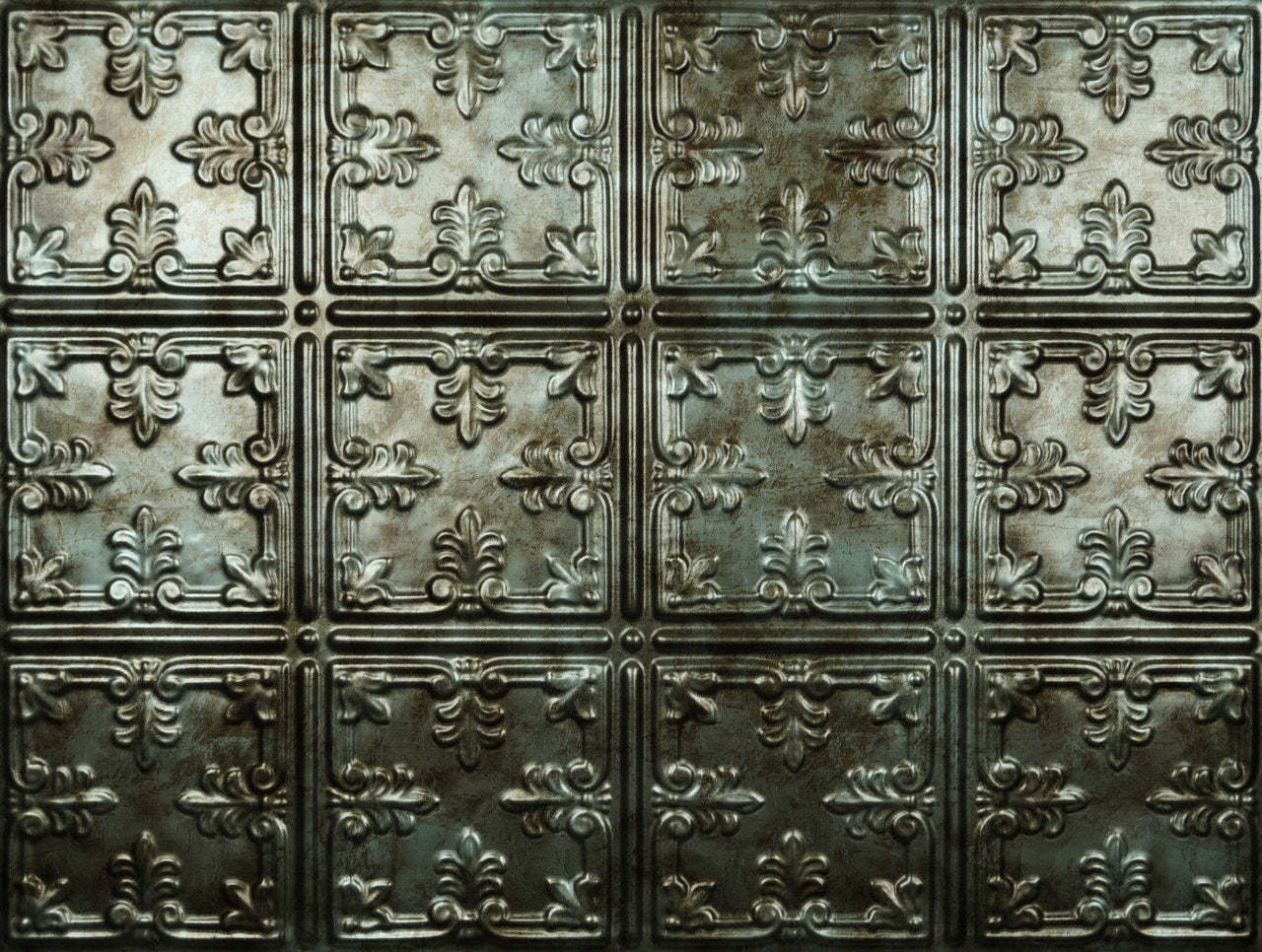 Backsplash Tile Fleur Bermuda Bronze