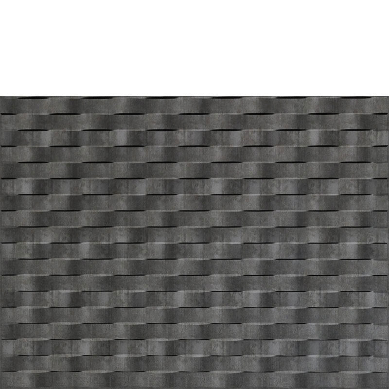 Backsplash Tile Weave Crosshatch Silver