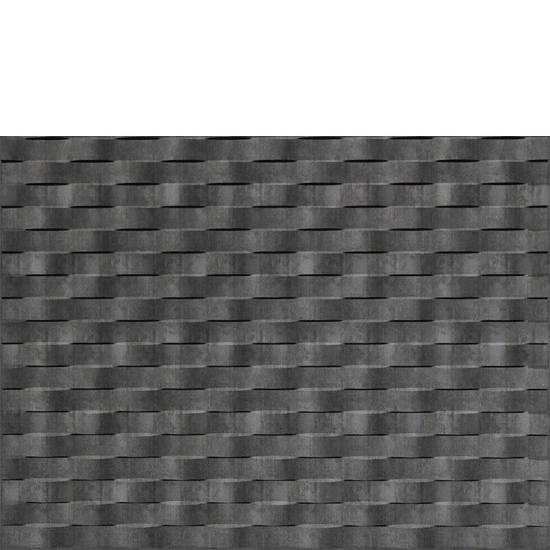 Backsplash Tile Weave Crosshatch Silver