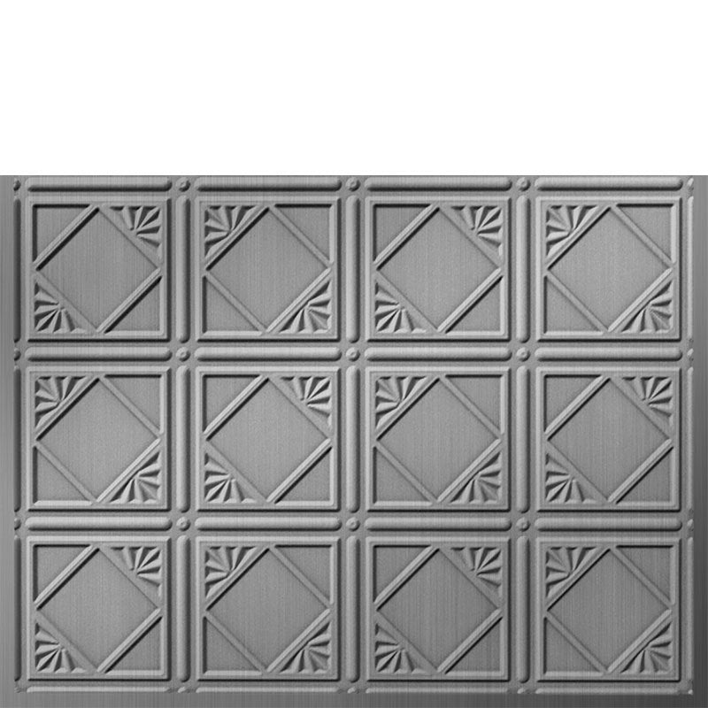 Backsplash Tile Charleston Brushed Aluminum