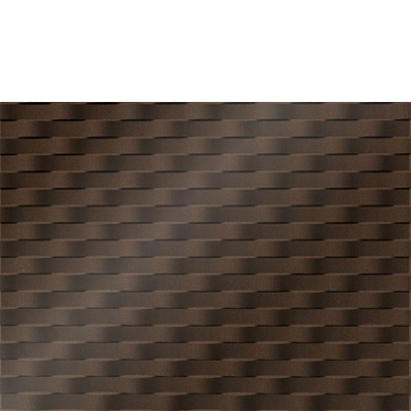 Backsplash Tile Weave Argent Bronze