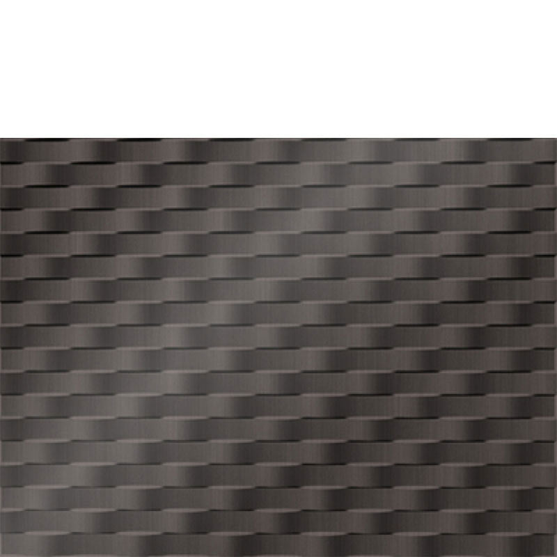 Backsplash Tile Weave Brushed Nickel