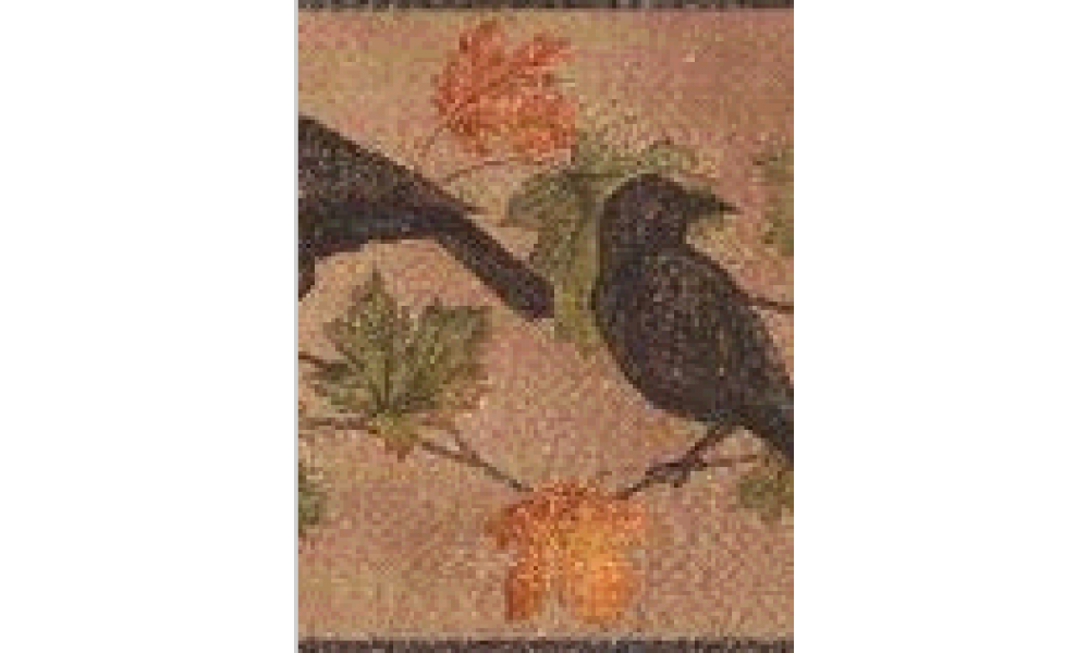 Light Brown Bird WL5686 Wallpaper Border