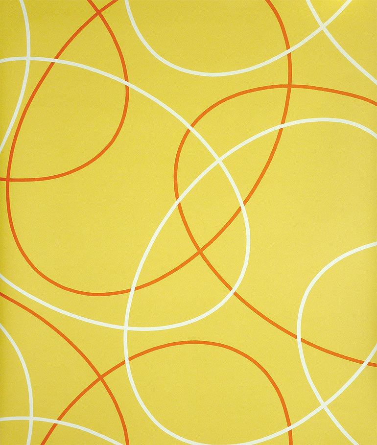 Oval Yellow TL29058 Wallpaper