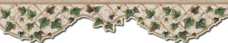 Ivy Fence MM74678B Wallpaper Border
